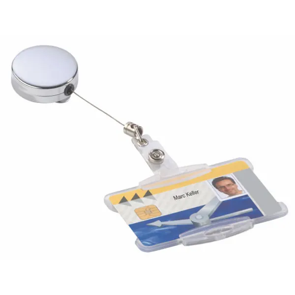 JOJO mit Druckknopf-Schlaufe DURABLE 822823 80 cm Chrom Pckg/5