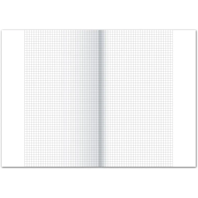 Kanzleipapier Staufen Style 608471000 - A3/A4 gefalzt Lineatur26 5 x 5 mm mit Rand kariert klimaneutral extraweißes Qualitätspapier 80 g/qm² Pckg/250