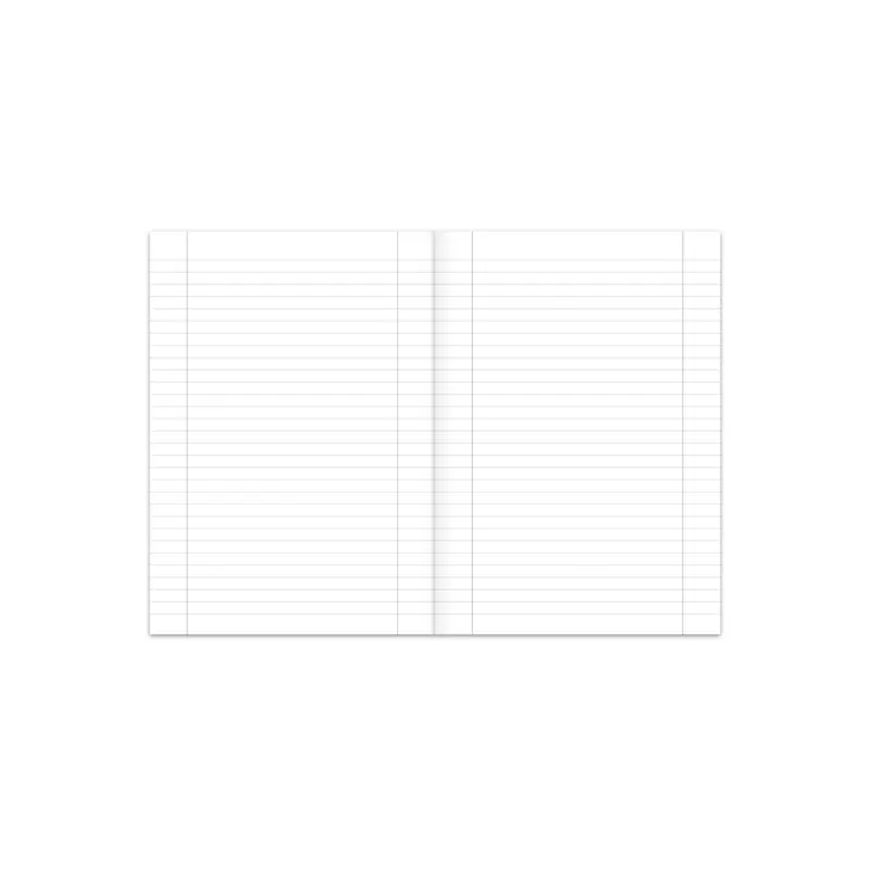 Kanzleipapier Staufen Style 608471027/10 - A3/A4 gefalzt Lineatur27 10 mm mit Doppelrand liniert klimaneutral extraweißes Qualitätspapier 80 g/qm² Pckg/10