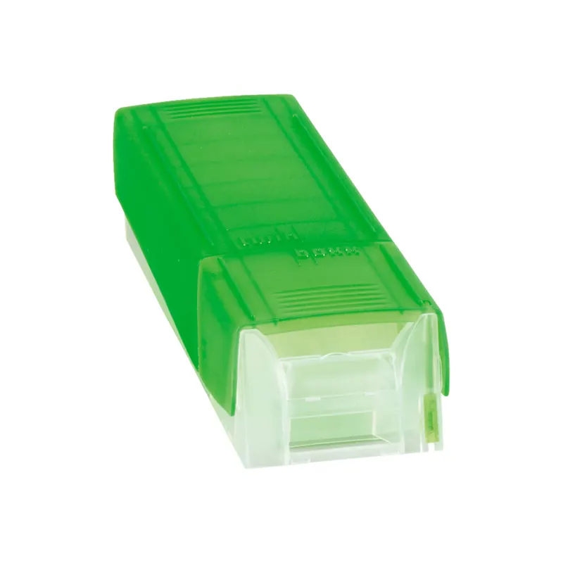 Karteibox Brunnen Twinboxx 20585 - A8 grün transparent inkl. 100 Karteikarten Styrolux