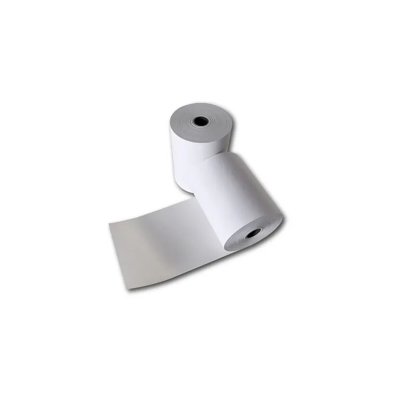 Kassenrolle Heipa 55080-40721 - 80 mm x 64 m x 12 mm 50 m weiß ohne Rückseitendruck 55 g/m² Thermopapier  Pckg/50
