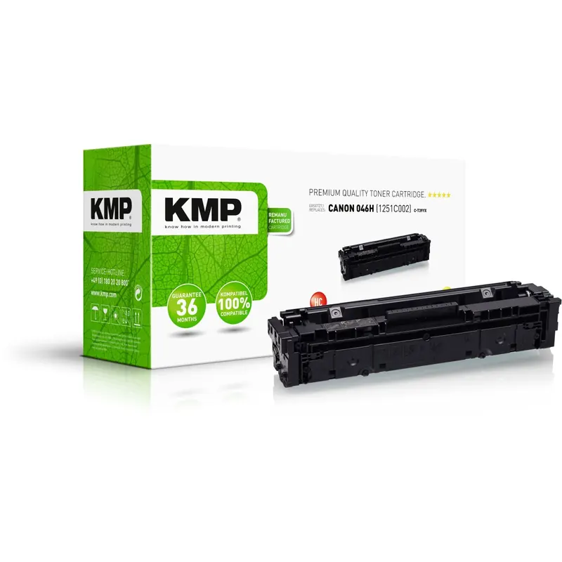 KMP C-T39YX gelb Tonerkartusche ersetzt Canon i-Sensys 046H/1251C002