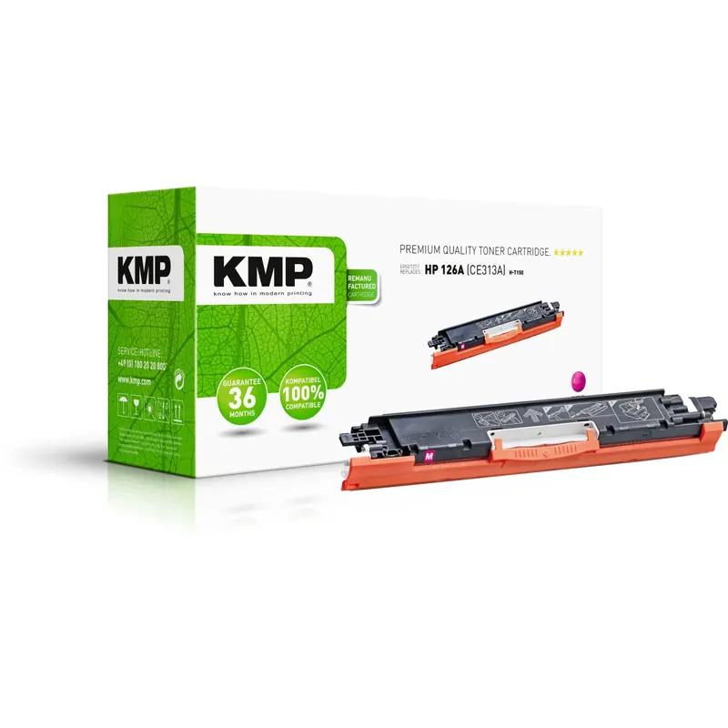 KMP H-T150 magenta Tonerkartusche ersetzt HP LaserJet Pro HP 126A (CE313A)