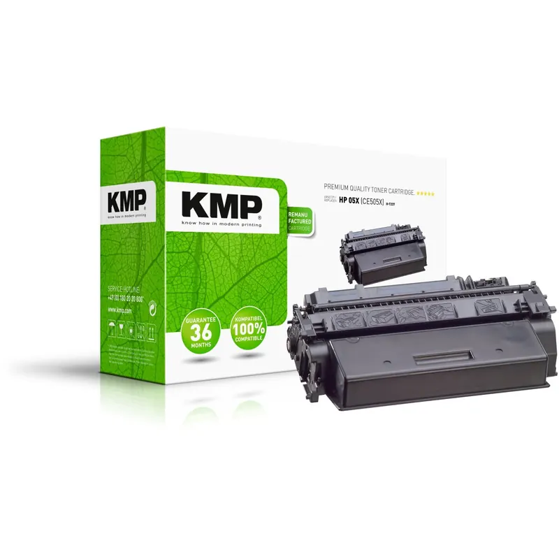 KMP H-T237 schwarz Tonerkartusche ersetzt HP LaserJet HP 05XA (CE505X)