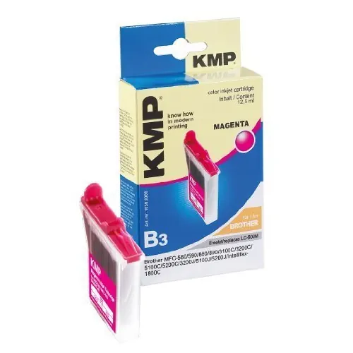 KMP Patrone B3 komp. zu LC600M für Brother MFC-580 590 880 magen