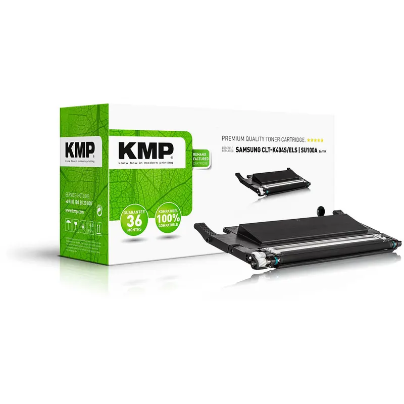 KMP SA-T89 schwarz Toner kompatibel zu SAMSUNG CLT-K404S (SU100A)