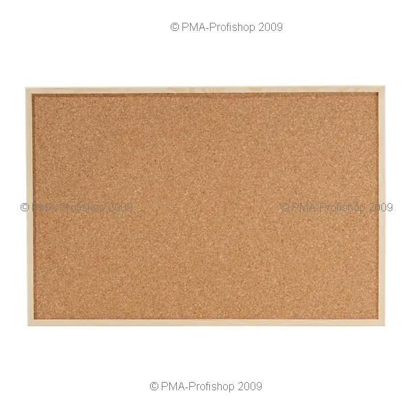 Korktafel Dahle 90026 - 400 x 600 mm braun Echtholzrahmen Naturkork