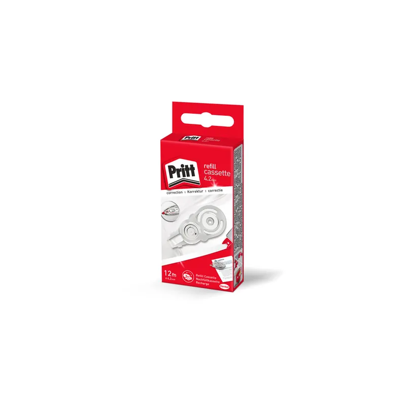 Korrekturroller Nachfüllkassette Pritt Refill Flex 9H PRX4H - 4,2 mm x 12 m für Mod 9H PRR4H und 970
