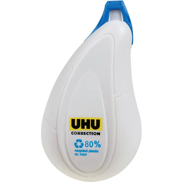 Korrekturroller UHU Correction 81 - 5 mm x 8 m weiß Einweg