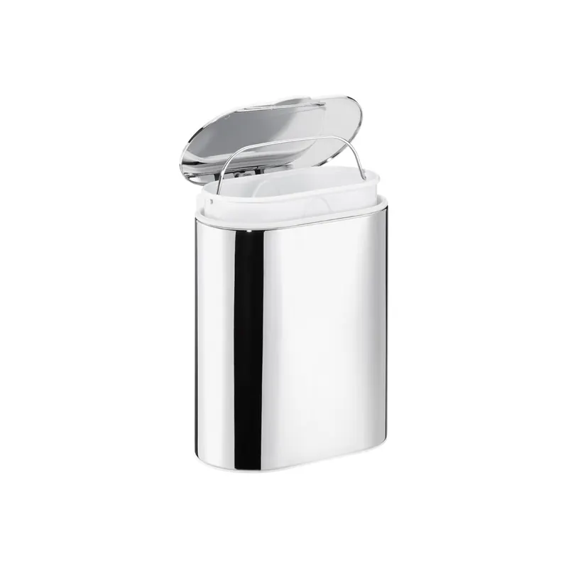 Kosmetikabfalleimer tesa ELEGAANT 40446 - 160 x 260 x 215 mm chrom