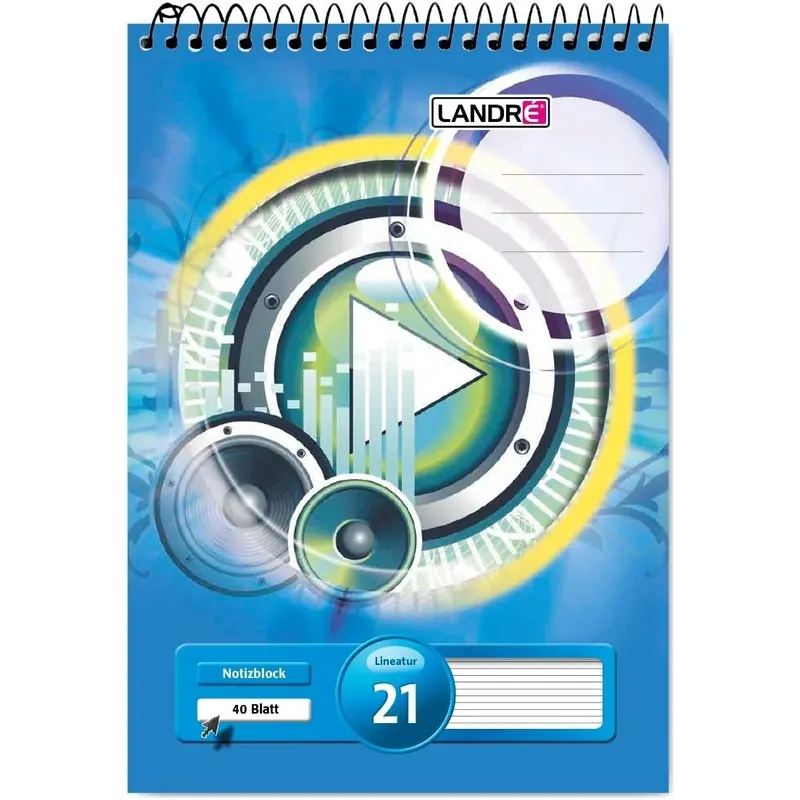 Landré 100050193 Spiralnotizblock A6