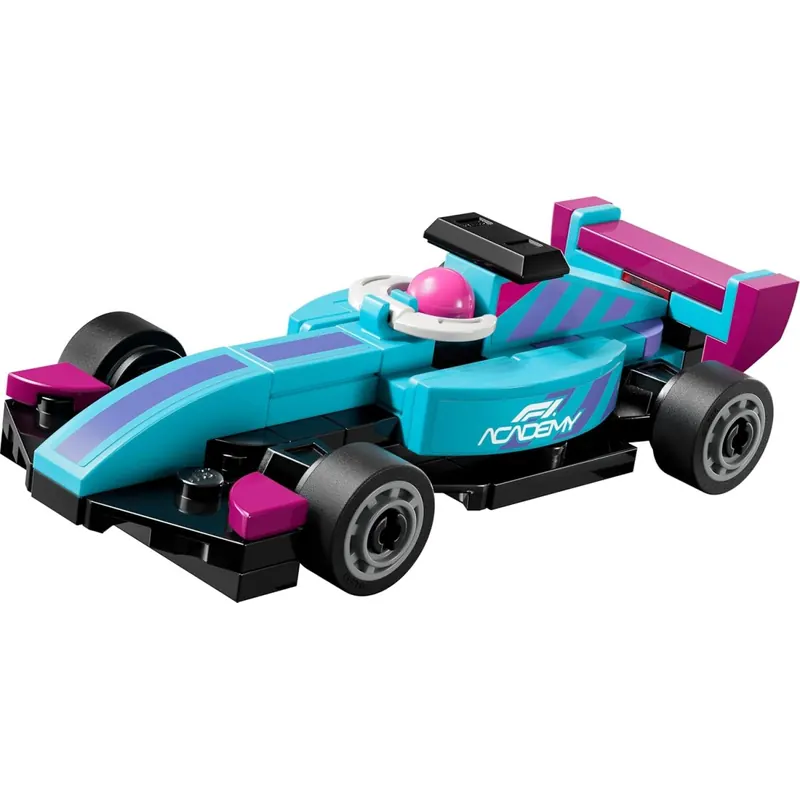 LEGO Speed Champions 30734 F1 ACADEMY Mini-Auto, 58 Teile, bauset