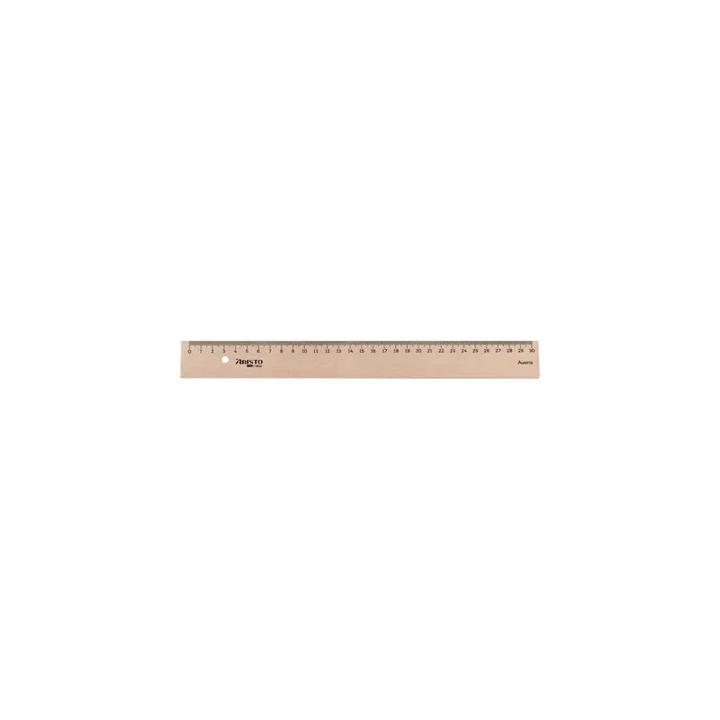 Lineal Aristo GEOCollege AR23330 - 30 cm naturfarbend Holz