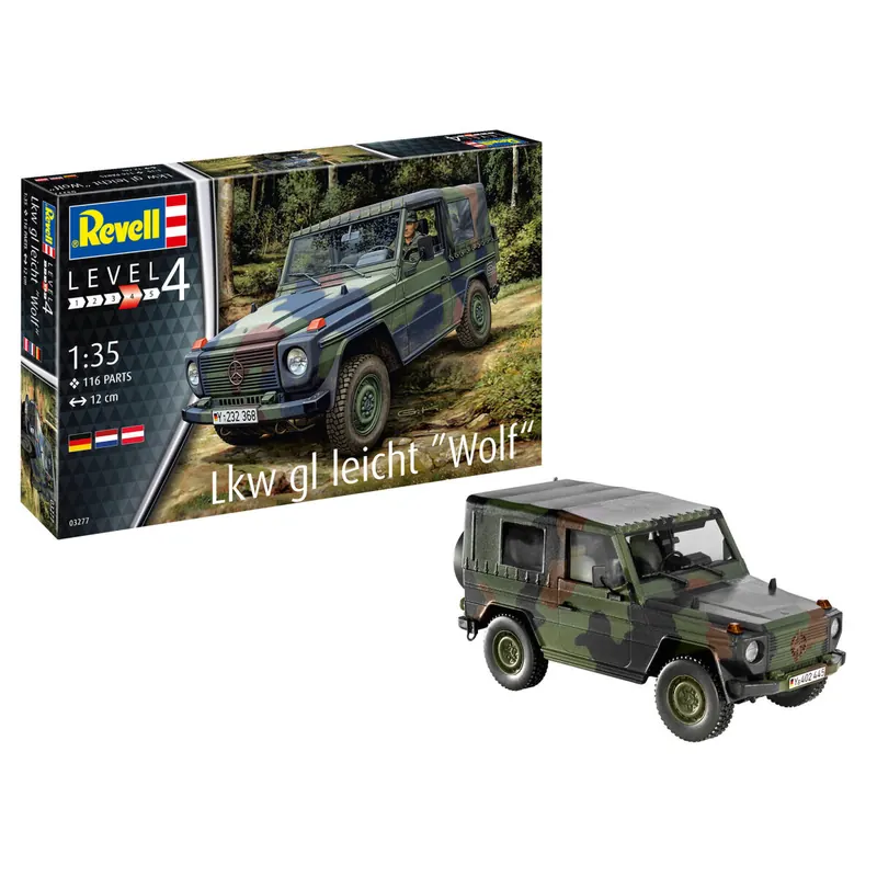Lkw gl leicht "Wolf" Revell Modellbausatz