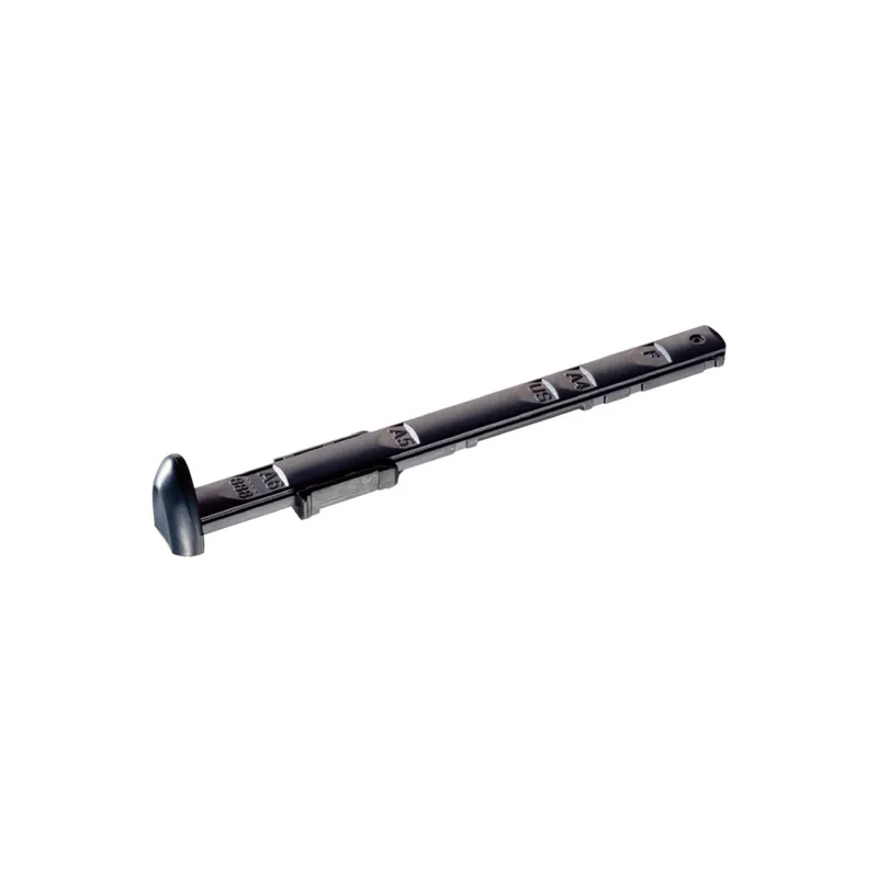 Locher Anschlagschiene Leitz 1725 - dunkelgrau für Modell 5005, 5008, 5012, 5022, 5038, 5132 und 5138 neue Generation