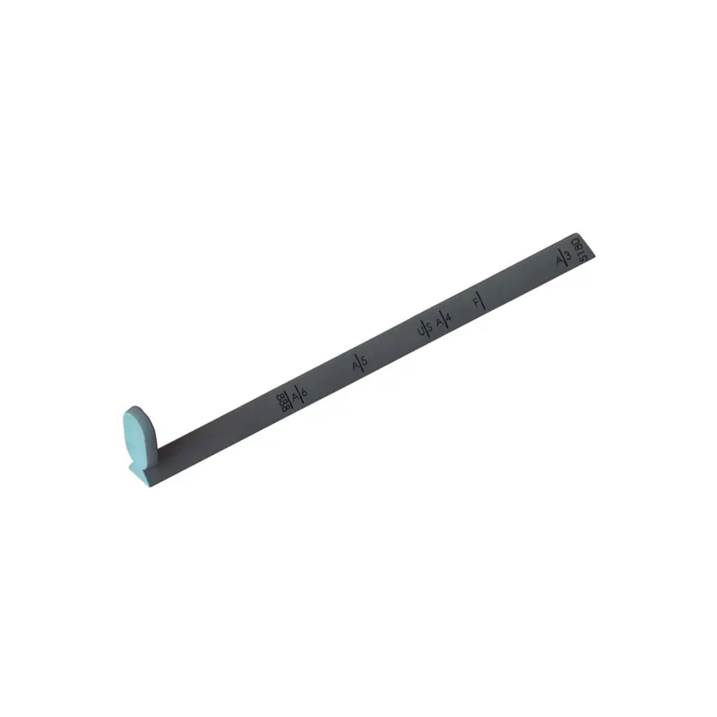 Locher Anschlagschiene Leitz 5171 - dunkelgrau für Modell 5180