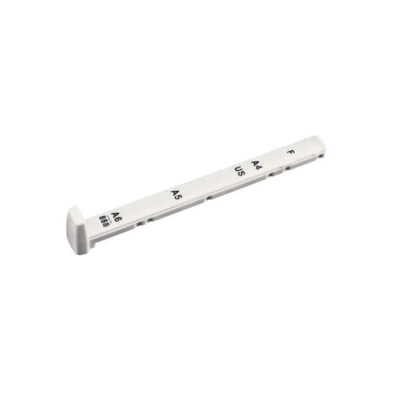 Locher Anschlagschiene Leitz NeXXt 1727 - dunkelgrau für Modell 5005, 5008, 5012, 5022, 5038, 5132 und 5138 2.Generation