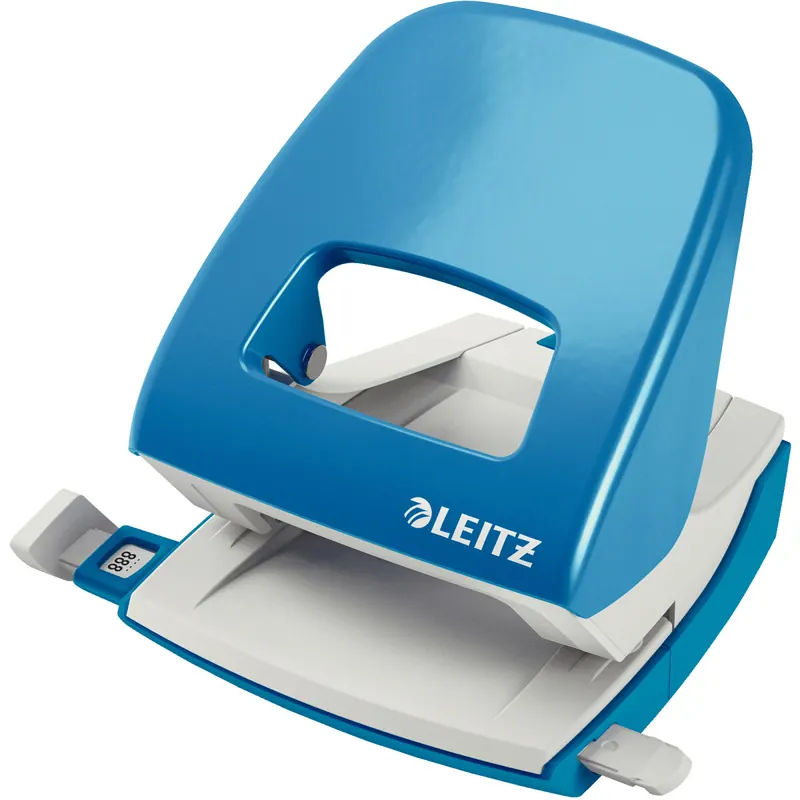 Locher Leitz NeXXt 5008 - hellblau 30 Blatt Metall
