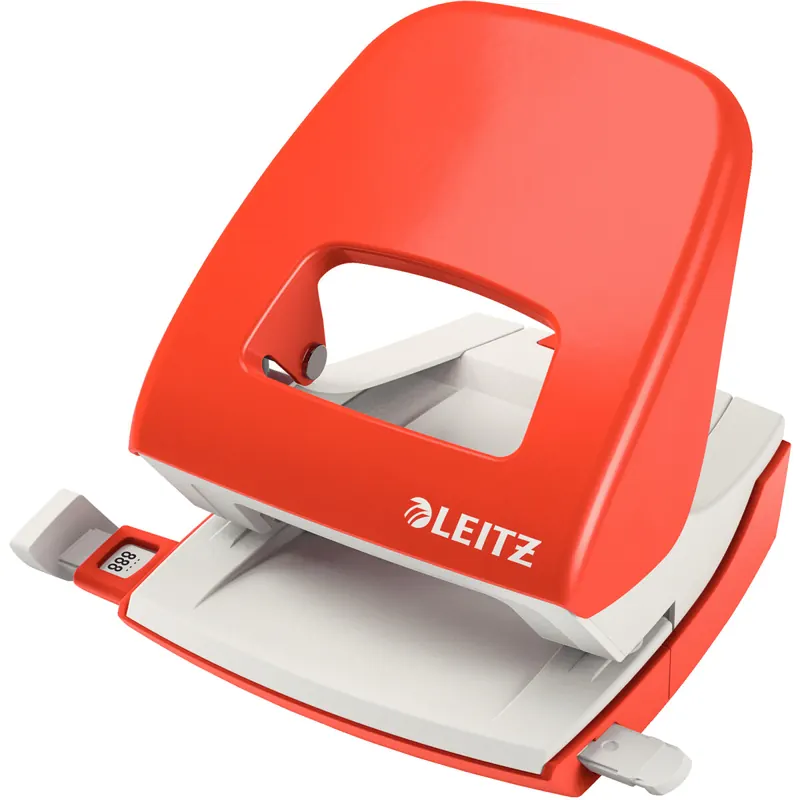 Locher Leitz NeXXt 5008 - hellrot 30 Blatt Metall