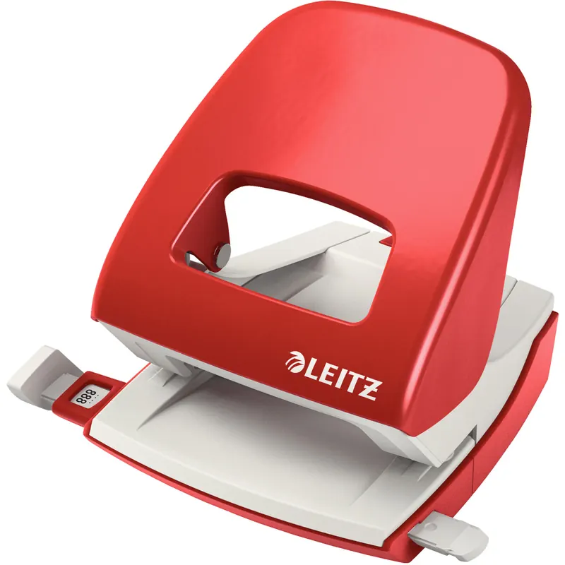 Locher Leitz NeXXt 5008 - rot 30 Blatt Metall