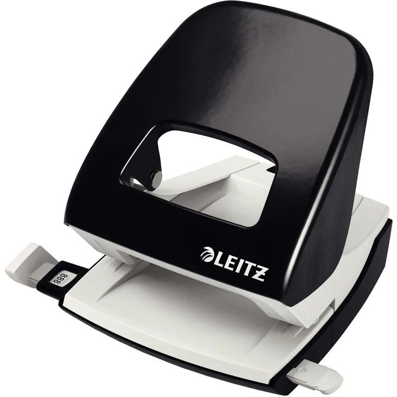 Locher Leitz NeXXt 5008 - schwarz 30 Blatt Metall
