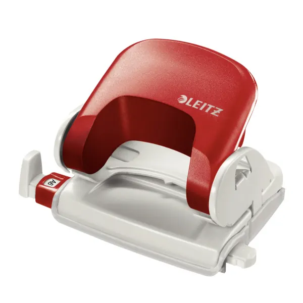 Locher Leitz NeXXt Klein 5038 - rot 16 Blatt Metall/Kunststoff