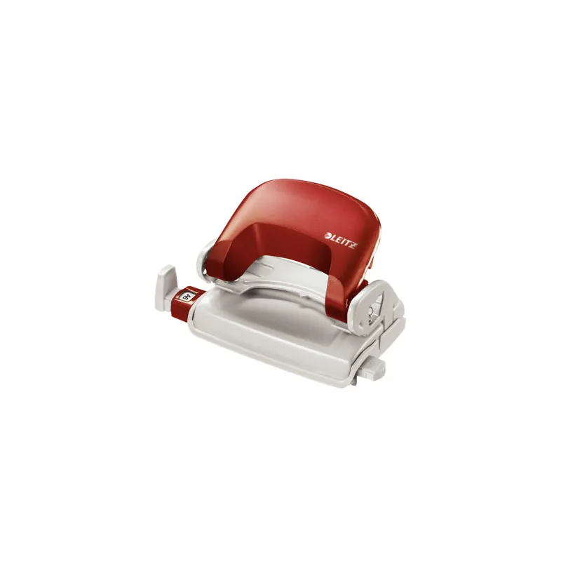 Locher Leitz NeXXt Mini 5058 - rot 10 Blatt Metall