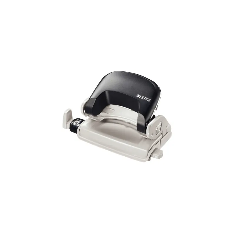 Locher Leitz NeXXt Mini 5058 - schwarz 10 Blatt Metall