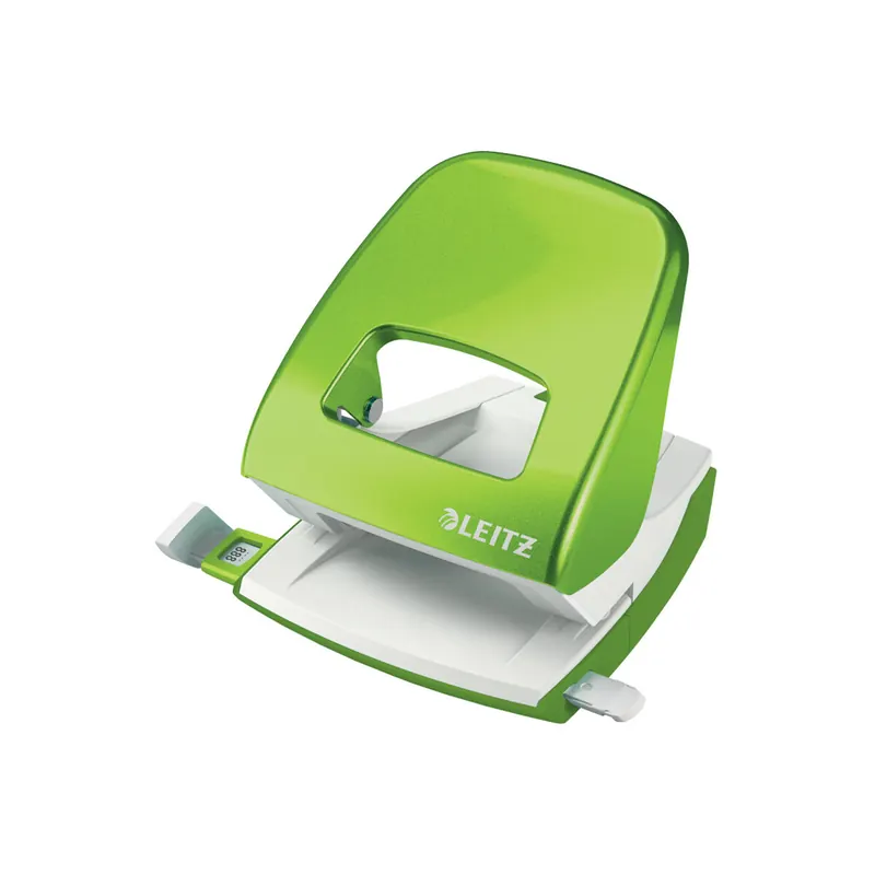 Locher Leitz NeXXt WOW 5008 - grün 30 Blatt Metall