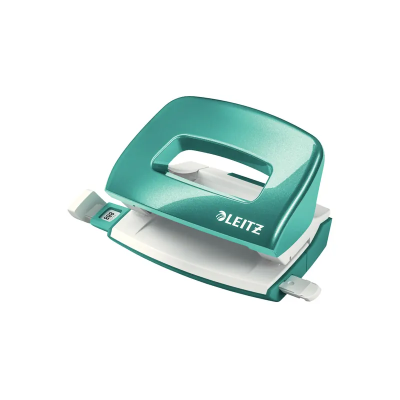 Locher Leitz NeXXt WOW Mini 5060 - eisblau metallic 10 Blatt Metall