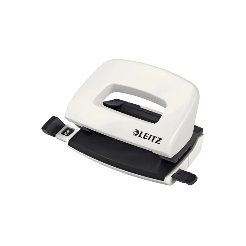Locher Leitz NeXXt WOW Mini 5060 - perlweiß 10 Blatt Metall