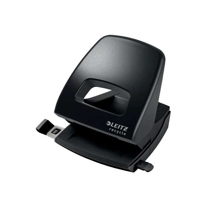 Locher Leitz Recycle 5003 - schwarz 30 Blatt Metall/Kunststoff