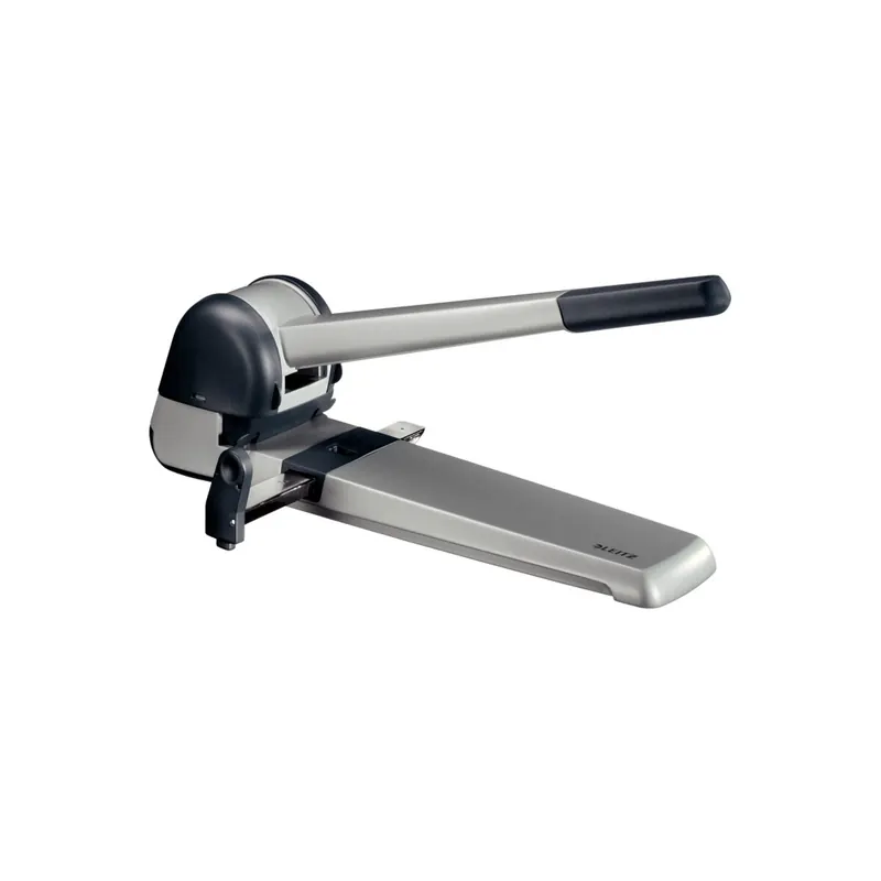 Locher Leitz Superlocher 5182 - silber 250 Blatt Aluminium-Druckguss
