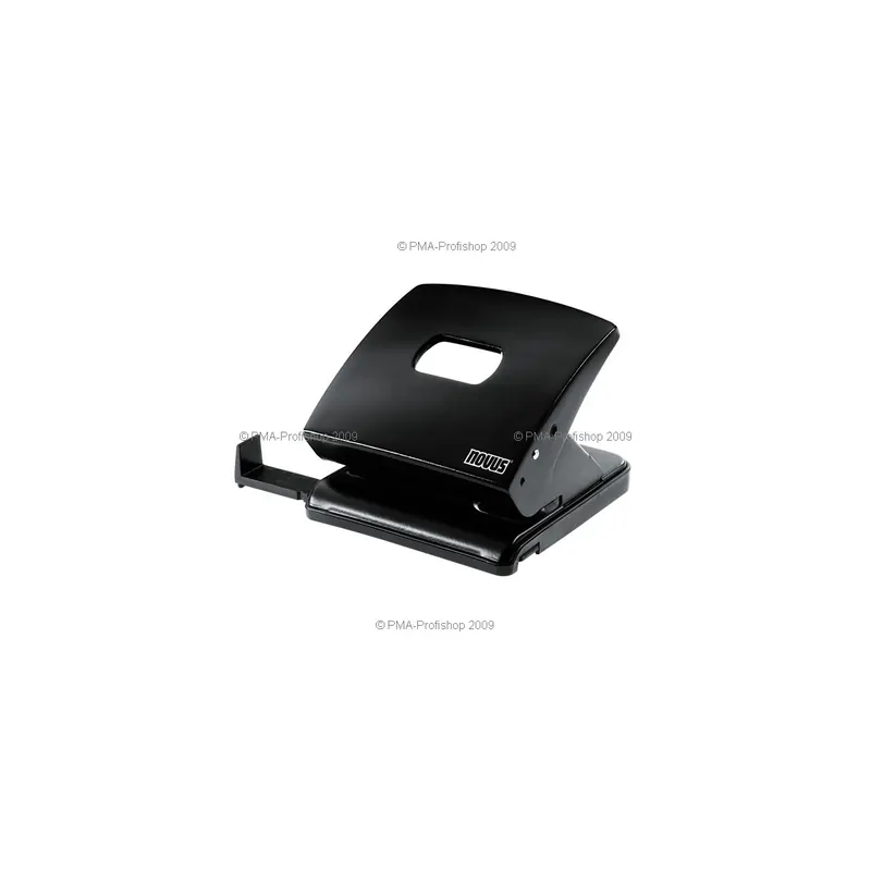 Locher Novus 025-0381 - schwarz 25 Blatt Metall/Kunststoff