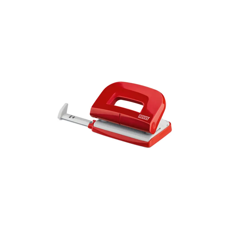 Locher Novus E 210 025-0543 - rot 10 Blatt Metall/Kunststoff