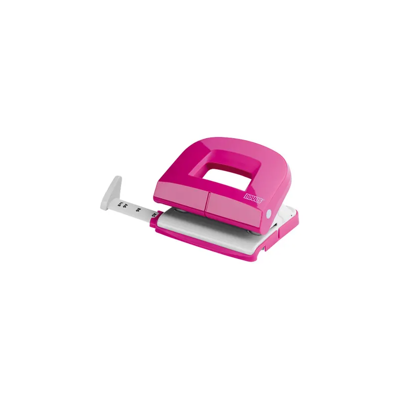 Locher Novus E 216 025-0583 - pink 16 Blatt Metall/Kunststoff