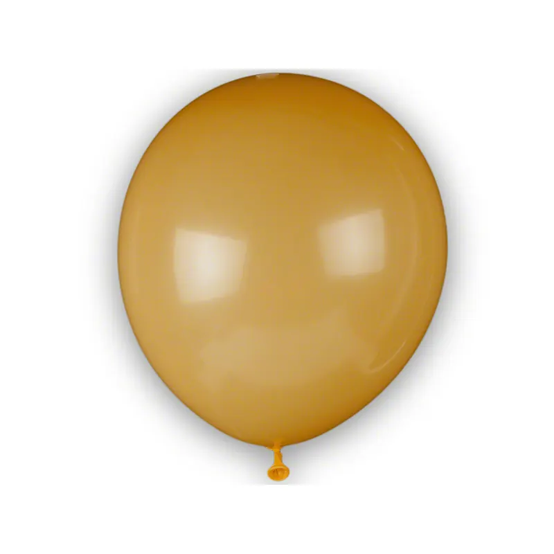 Luftballons, Ø 11" / ca. 29 cm, Umfang 90/100 cm, metallic-gold, P/100