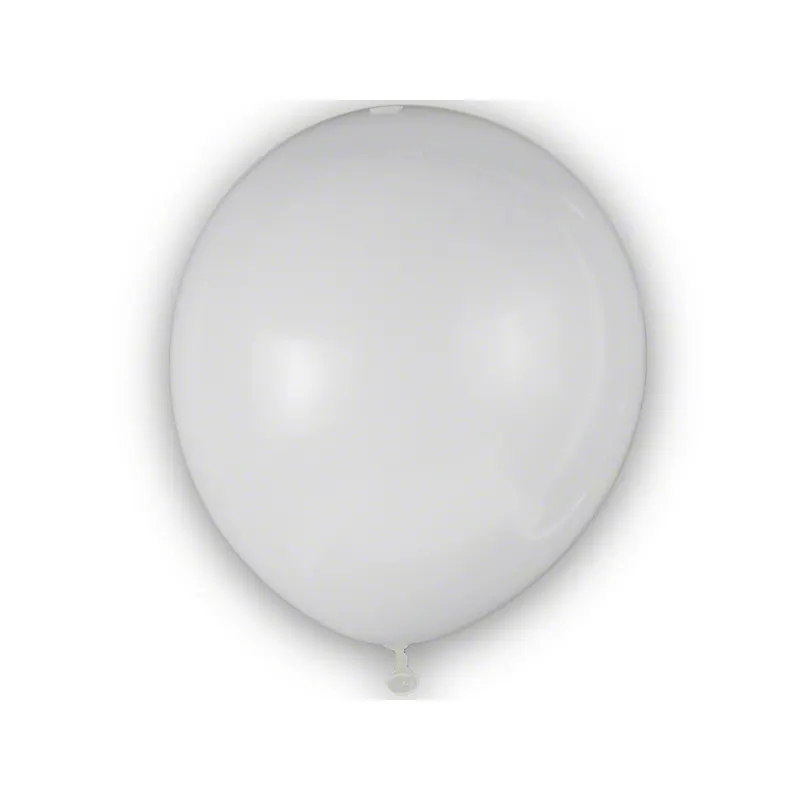 Luftballons Ø ca. 31 cm, 12", opak, weiss, P/100