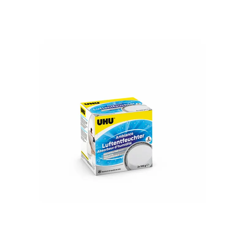 Luftentfeuchter Nachfülltab UHU Ambiance 50505 - Duft Neutral 2 x 100 g