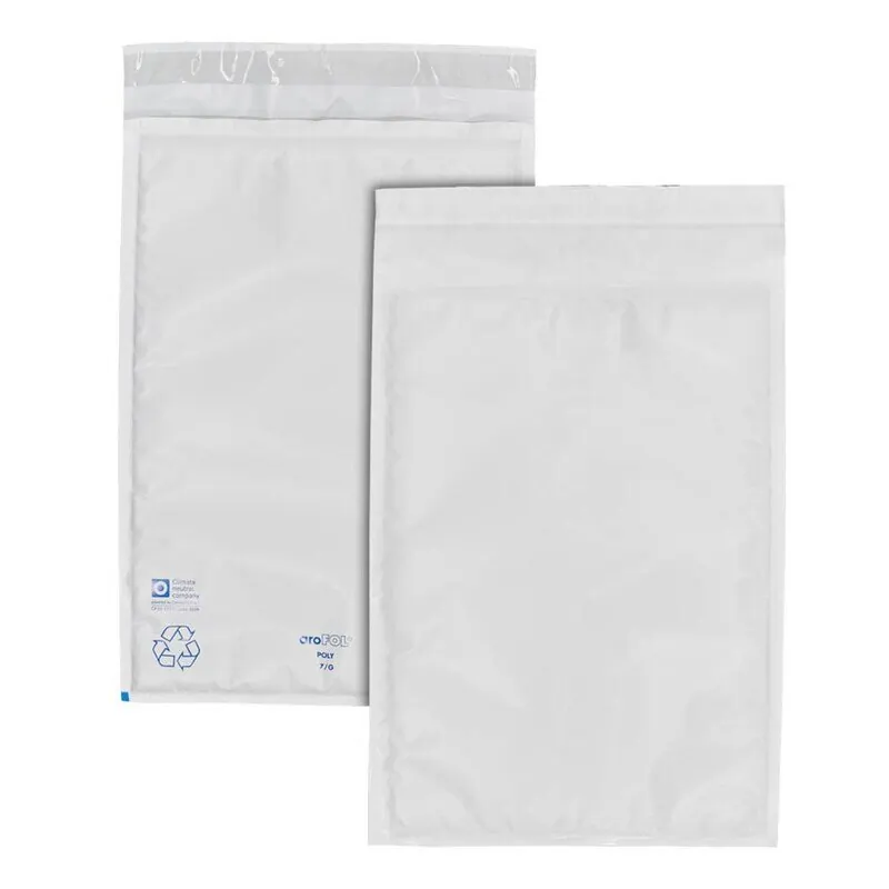 Luftpolstertasche aroFOL® 455550 Poly, 7, Außen-/Innenmaße 250x350/230x340mm, weiß