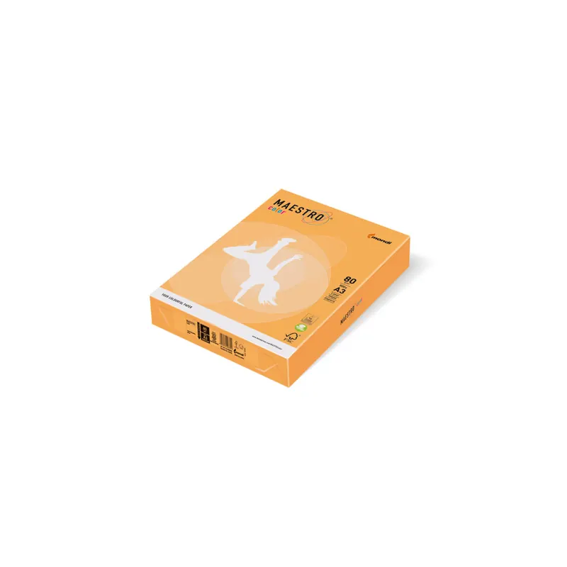 Maestro Color Neonorange 80g A4 100 Blatt