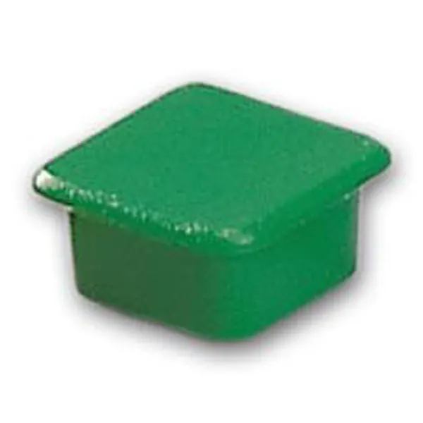 Magnet Dahle 05.95813 - 13 x 13 mm grün Pckg/10