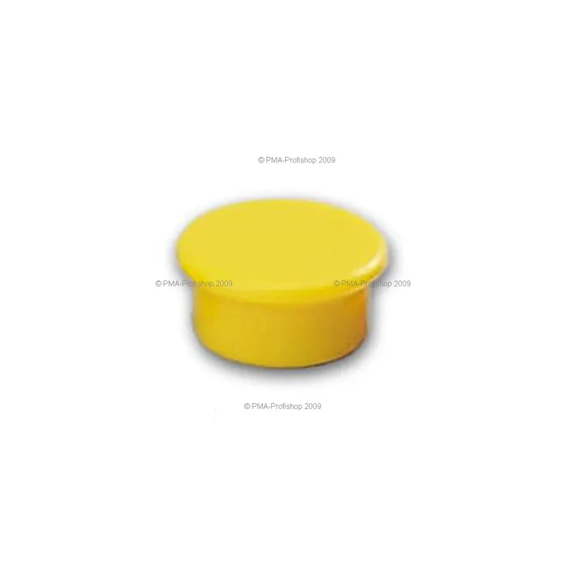 Magnet Dahle 95513 - Ø 13 mm gelb  Pckg/10