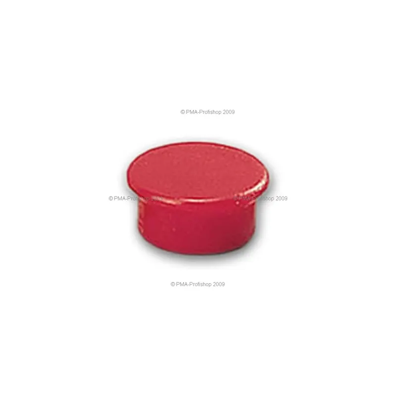 Magnet Dahle 95513 - Ø 13 mm rot  Pckg/10