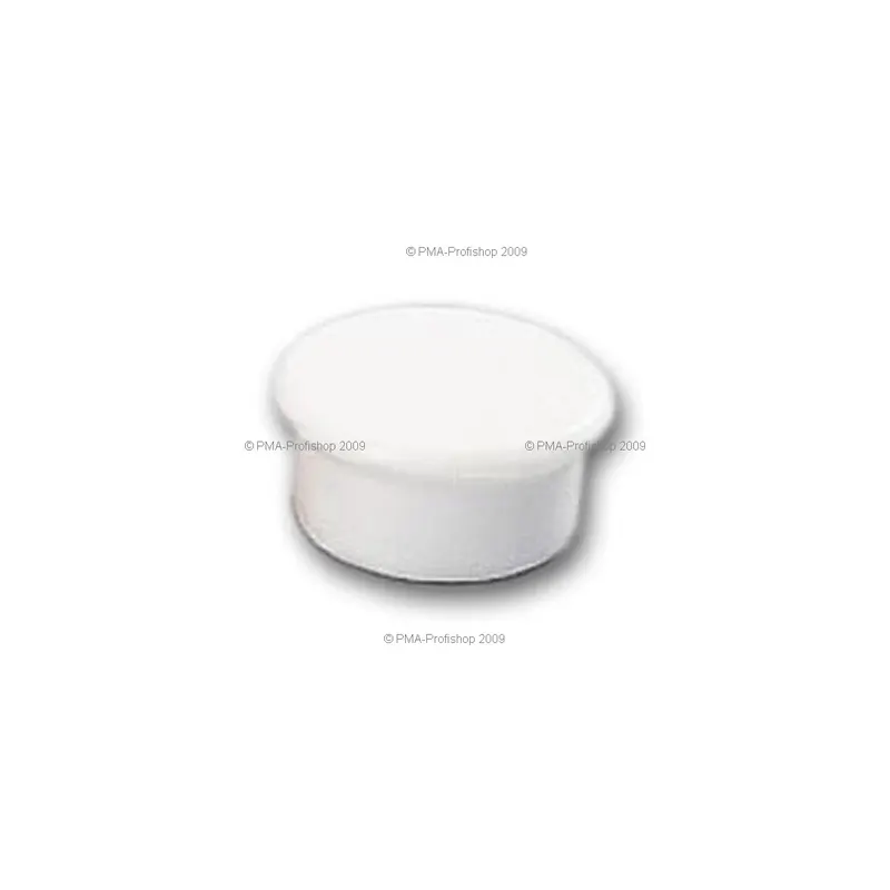 Magnet Dahle 95513 - Ø 13 mm weiß  Pckg/10
