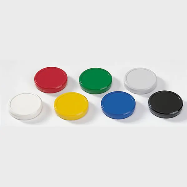 Magnet Dahle 95540 - Ø 40 mm farbi sortiert  Pckg/10
