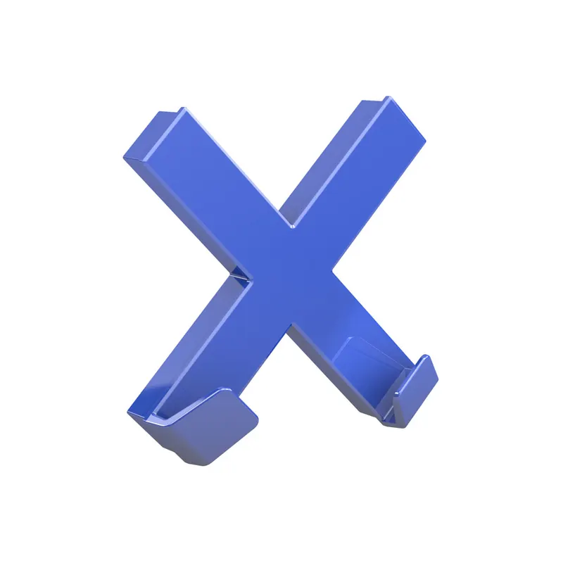 Magnet Dahle 95550 - 90 x 90 mm blau