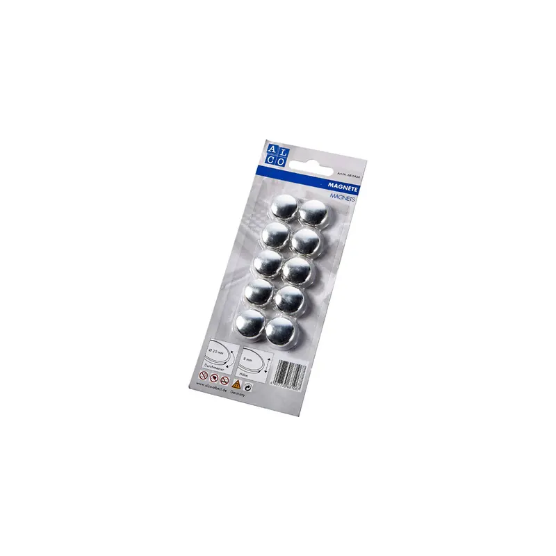 Magnet myHome & Office 011203-6810A36 - Ø 20 mm silber Pckg/10