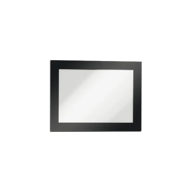 Magnetrahmen Durable Duraframe 4870 - A6 130 x 176 mm schwarz selbstklebend haftend Pckg/2