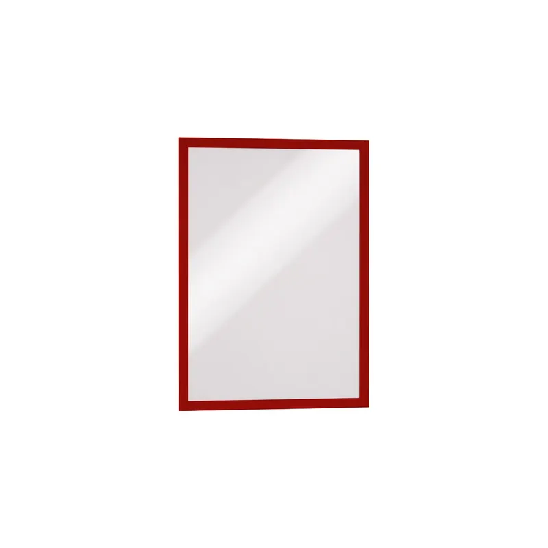 Magnetrahmen Durable Duraframe 4873 - A3 325 x 445 mm rot selbstklebend haftend Pckg/2